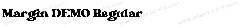 Margin DEMO Regular字体转换